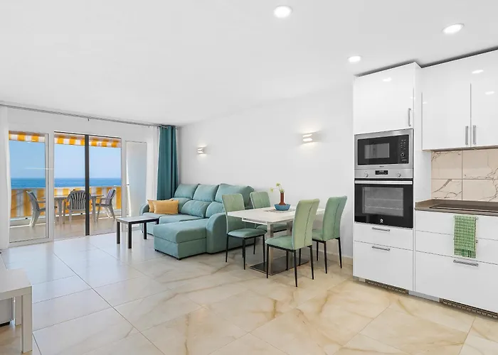 Διαμέρισμα Neptuno Ocean View, Line With Pool Puerto de Santiago (Tenerife)