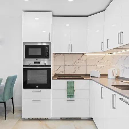 アパート Neptuno Ocean View, Line With Pool プエルト・デ・サンティアゴ