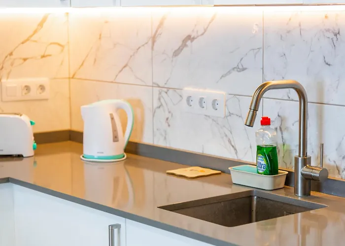 Апартаменты Neptuno Ocean View, Line With Pool Пуэрто-де-Сантьяго