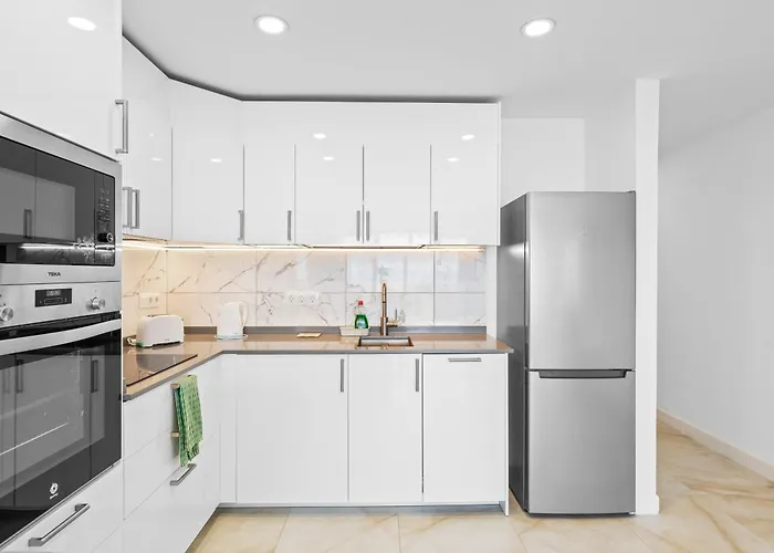 Neptuno Ocean View, Line With Pool Apartmán *